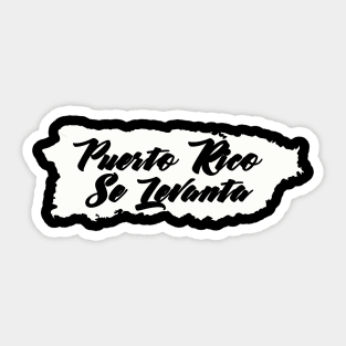 Puerto Rico Se Levanta Boricua Puerto Rican Pride Sticker